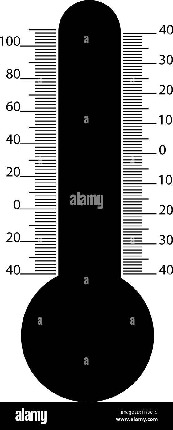 Thermometer vector sketch icon isolated on background. Thermometer sketch icon for infographic, website or app. Stock Vector