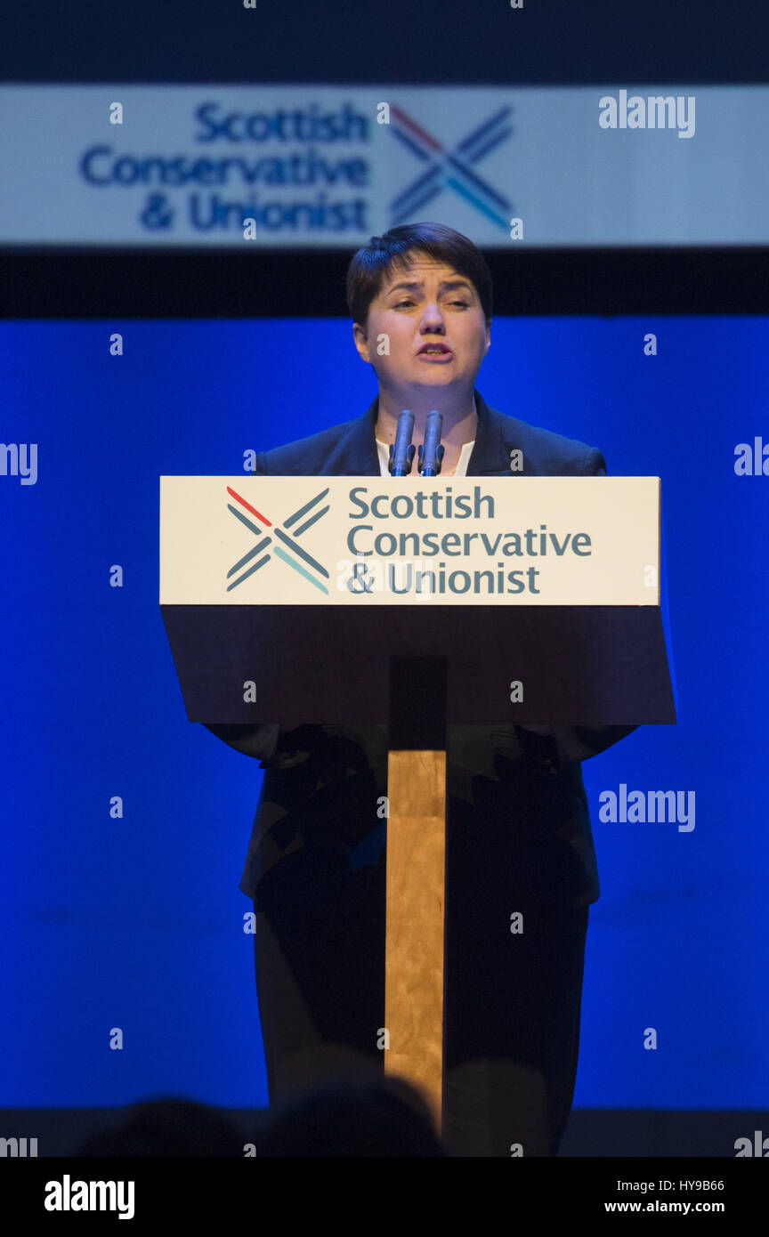 Scottish Conservative members and delegates attend the annual Scottish ...
