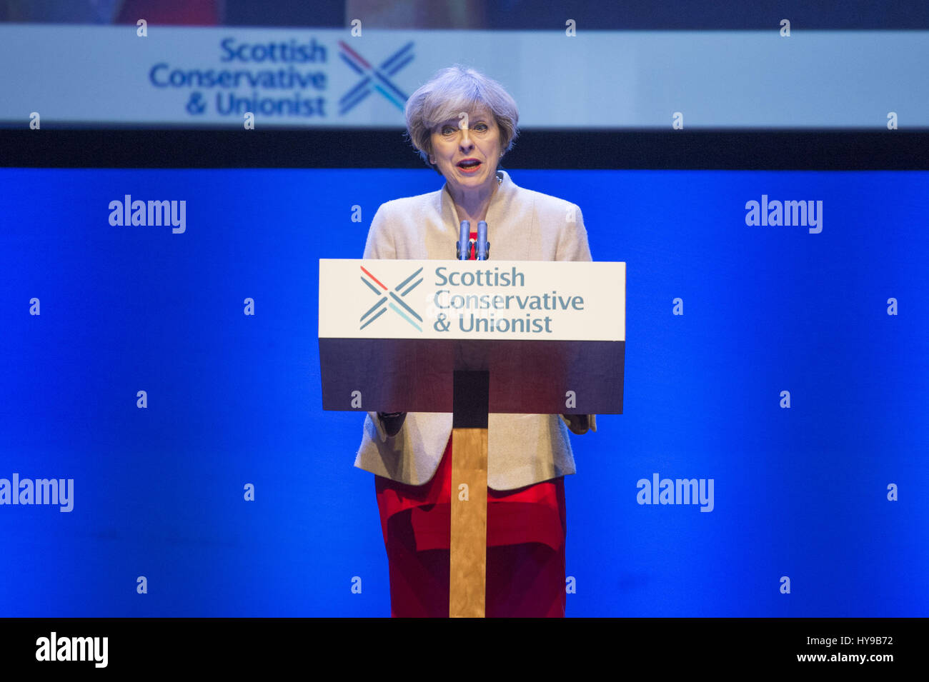 Scottish Conservative members and delegates attend the annual Scottish ...