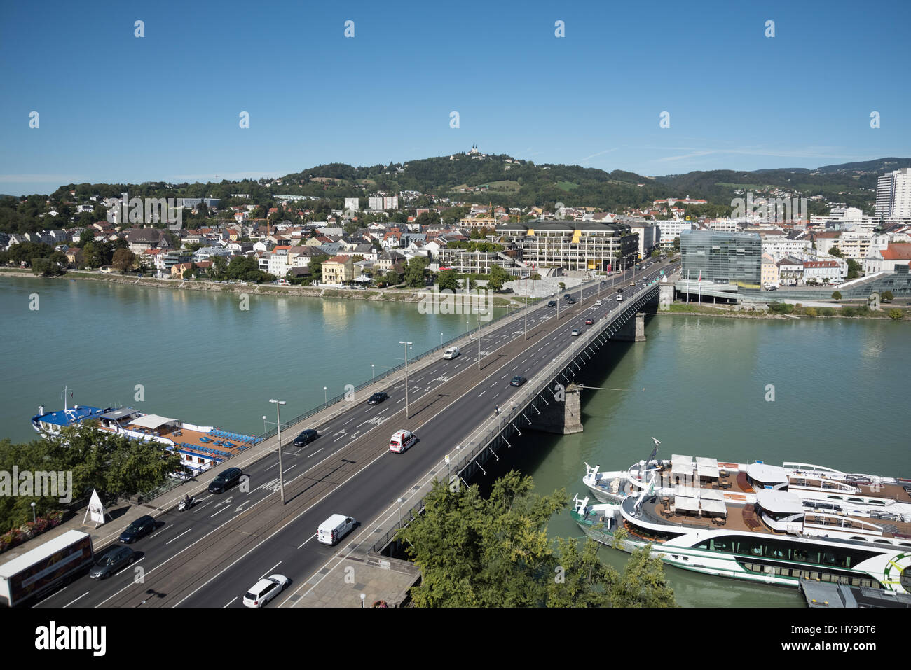 Linz bridge hi-res stock photography and images - Alamy