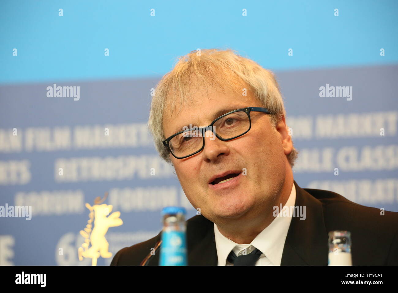Berlin, Germany, February 9th, 2015: Berlinale conference of the film 'Woman in Gold'. Stock Photo