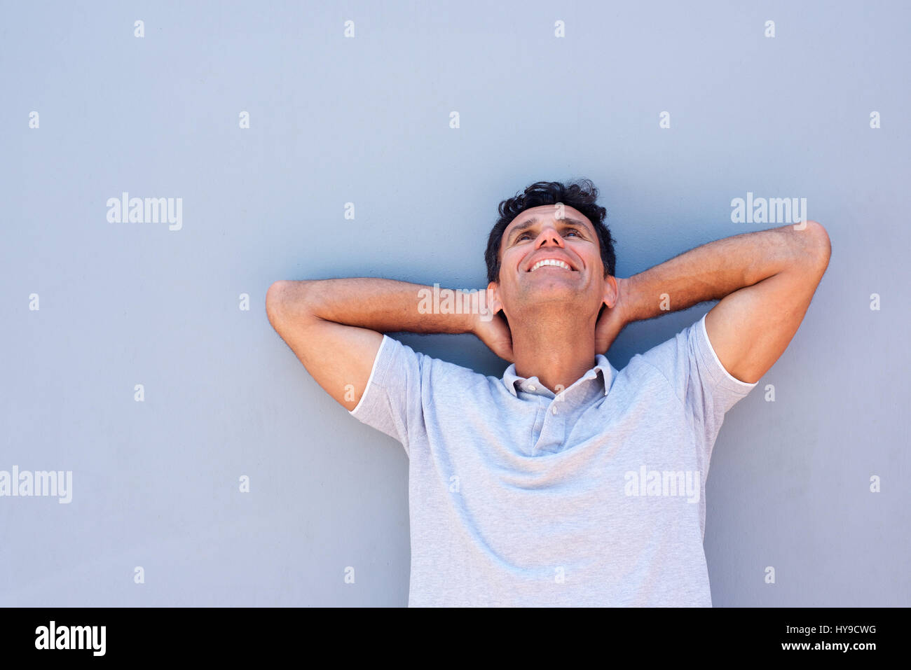 Older man smiling hi-res stock photography and images - Alamy