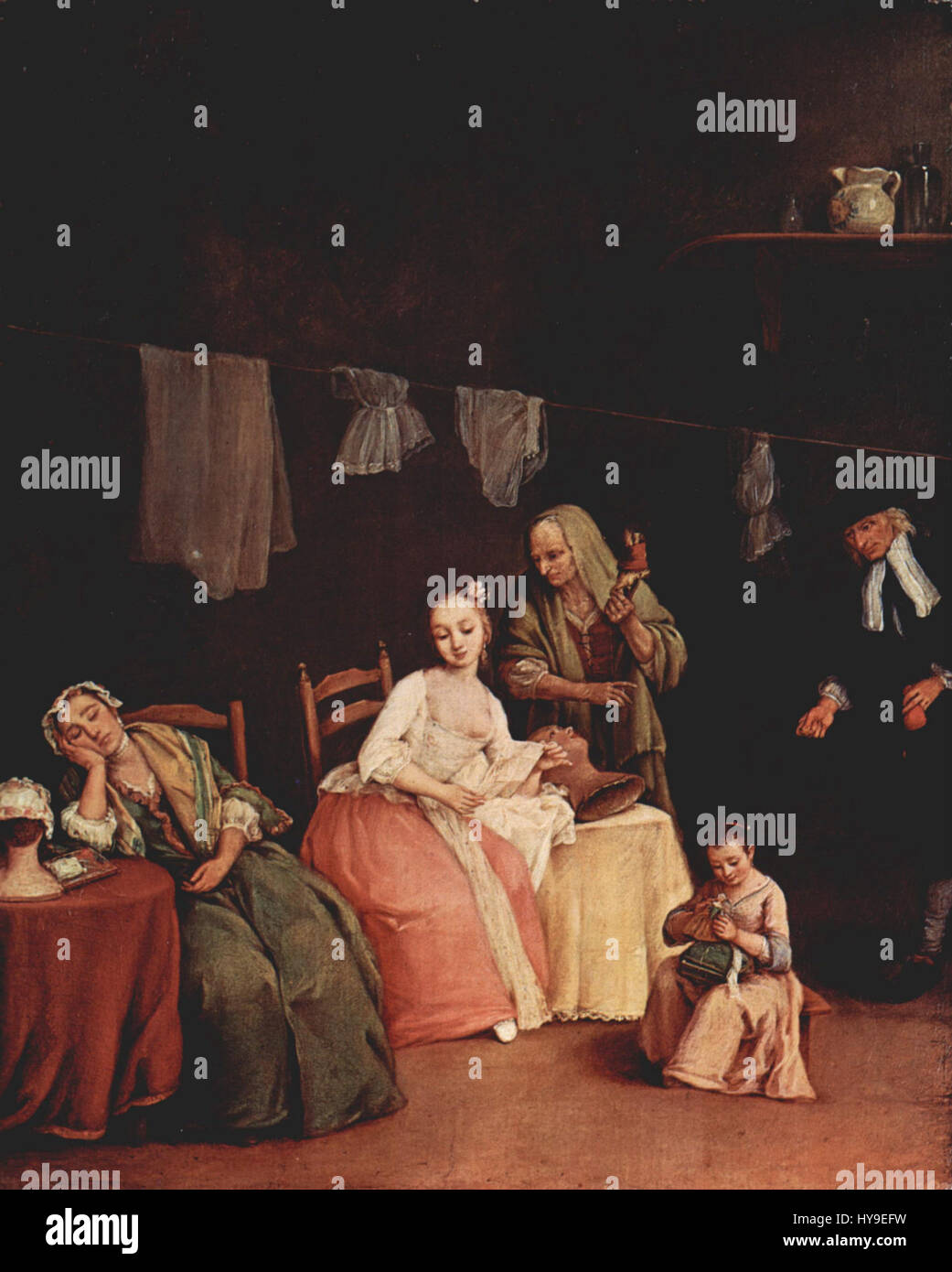 Pietro Longhi 029 Stock Photo Alamy