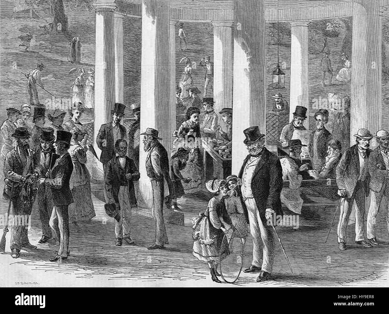 At White Sulphur Springs Stock Photo Alamy