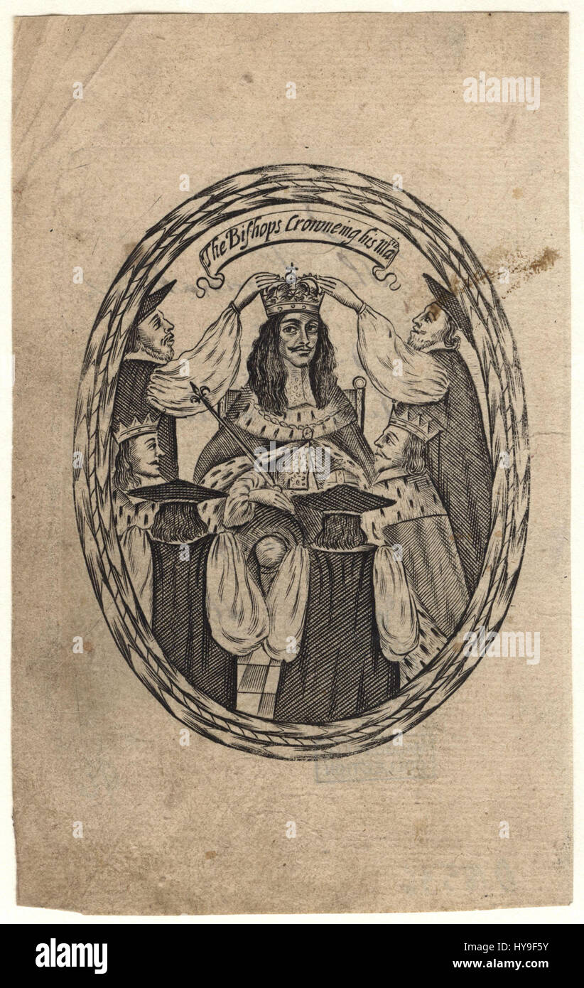 Coronation of charles ii hi-res stock photography and images - Alamy