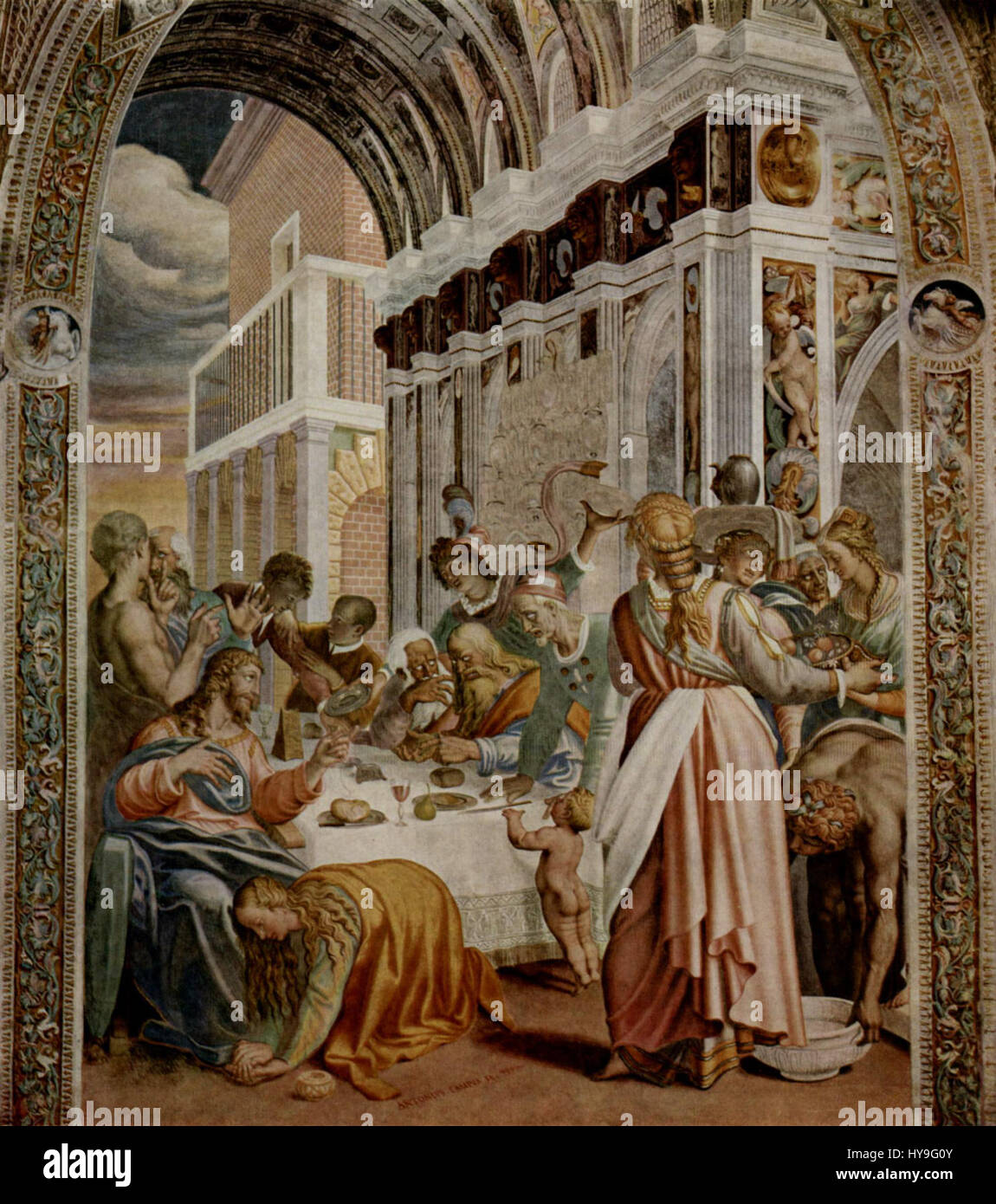 *Antonio Campi 001* is a Renaissance painting by the Italian artist ...