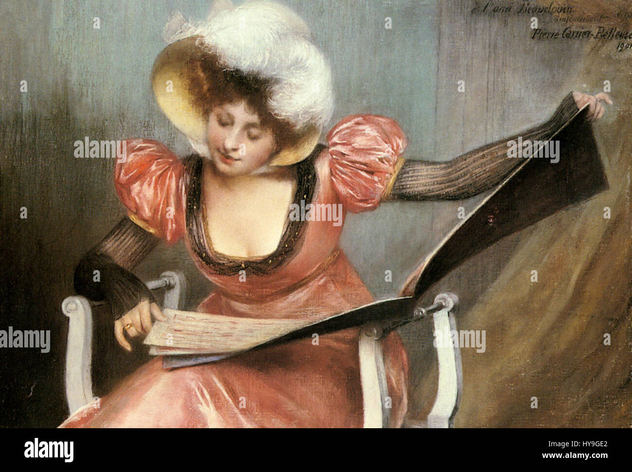 Carrier Belleuse Pierre La Maison De Musique Stock Photo
