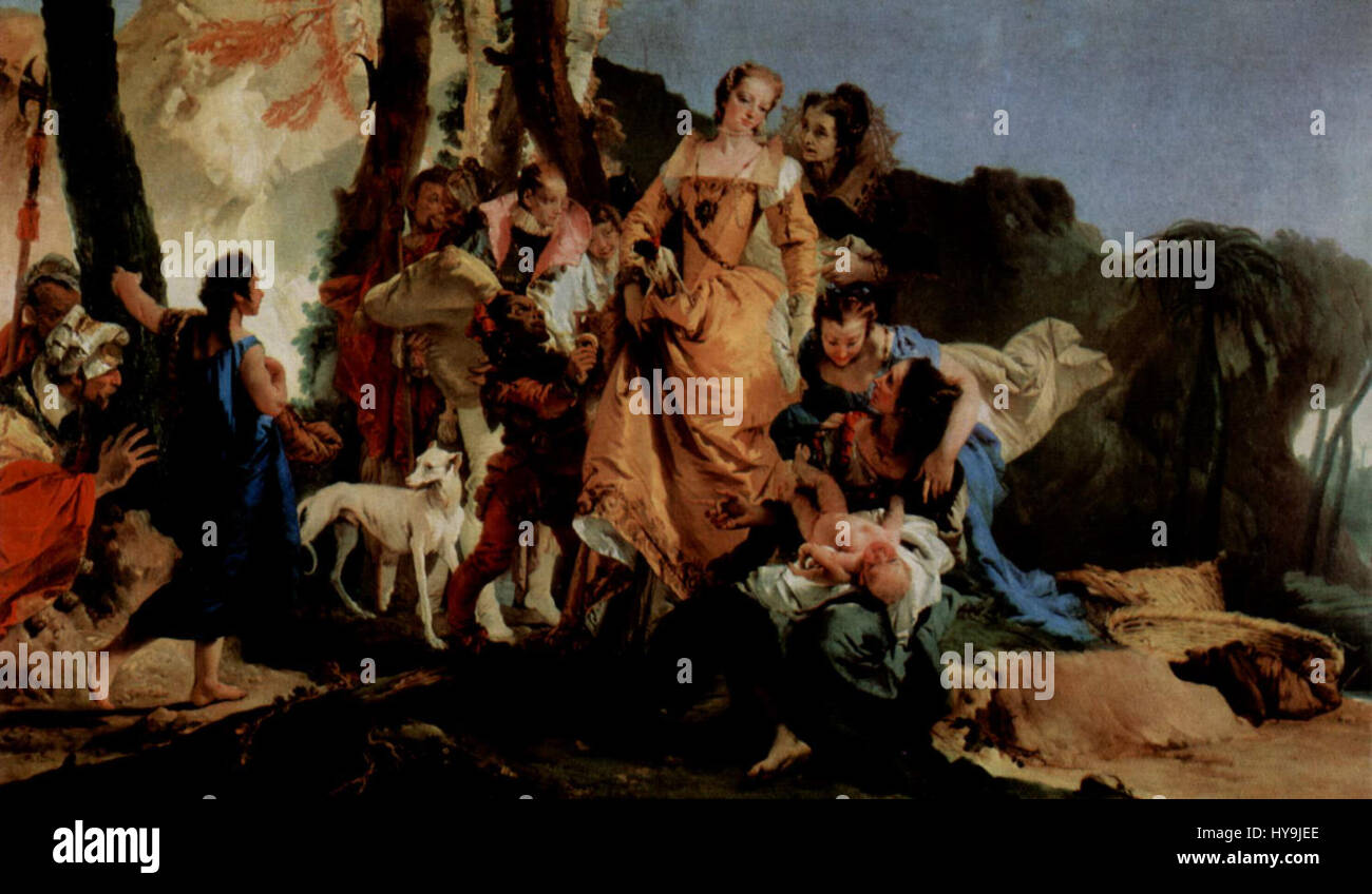 Italian baroque and rococo paintings hi-res stock photography and ...