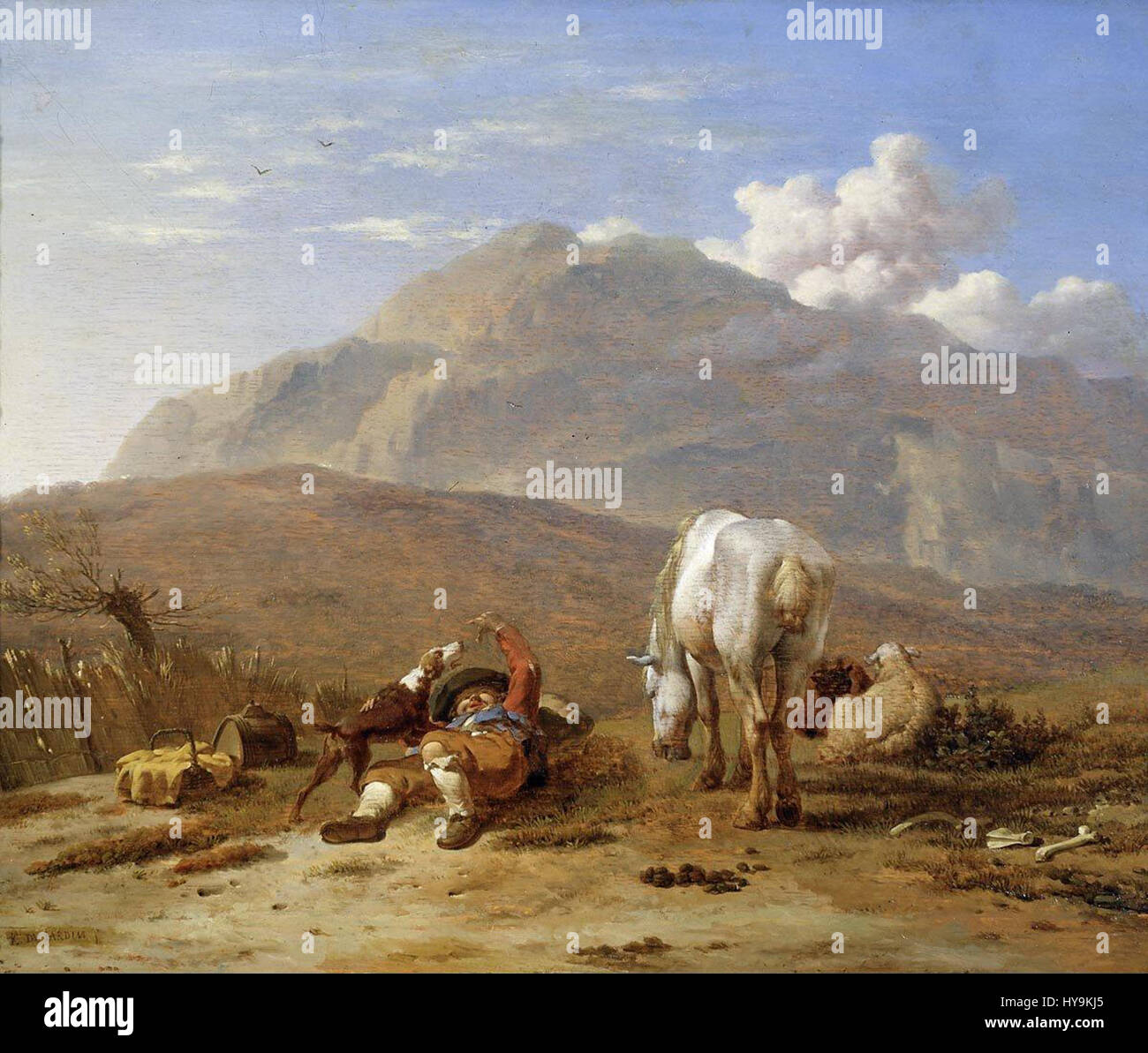 Karel Dujardin 002 Stock Photo - Alamy