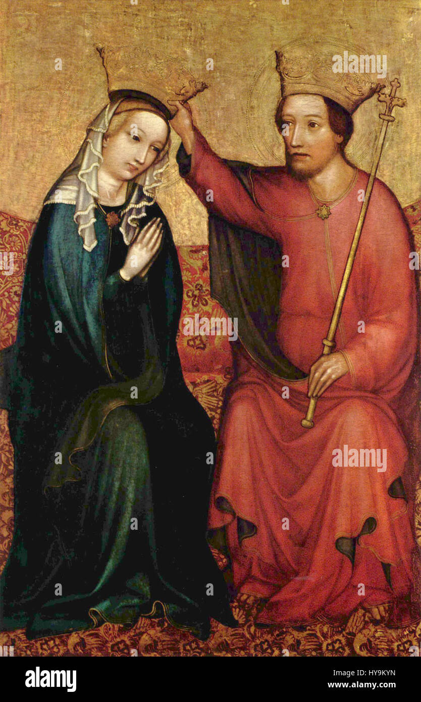 The 'Meister des Imhoff Altars' refers to a medieval artist who crafted ...