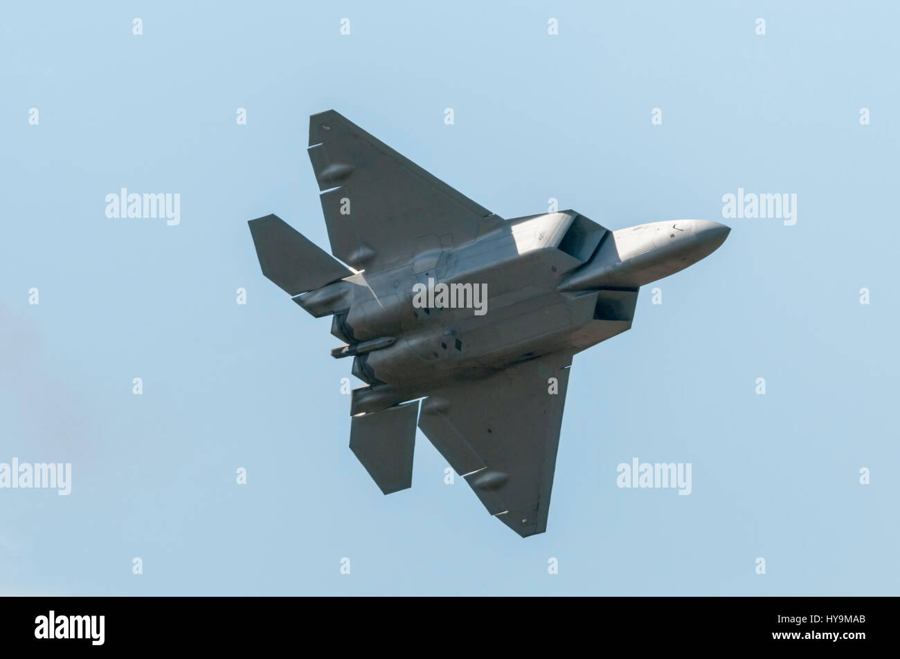 Lockheed Martin F22 Raptor Stock Photo