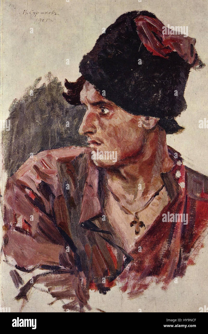 Wassilij Iwanowitsch Surikow 006 Stock Photo Alamy