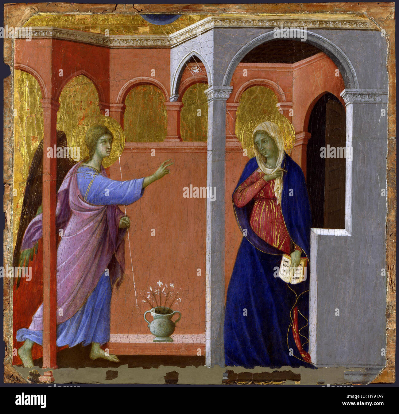 Duccio di Buoninsegna, an Italian artist from the 13th century, was a ...