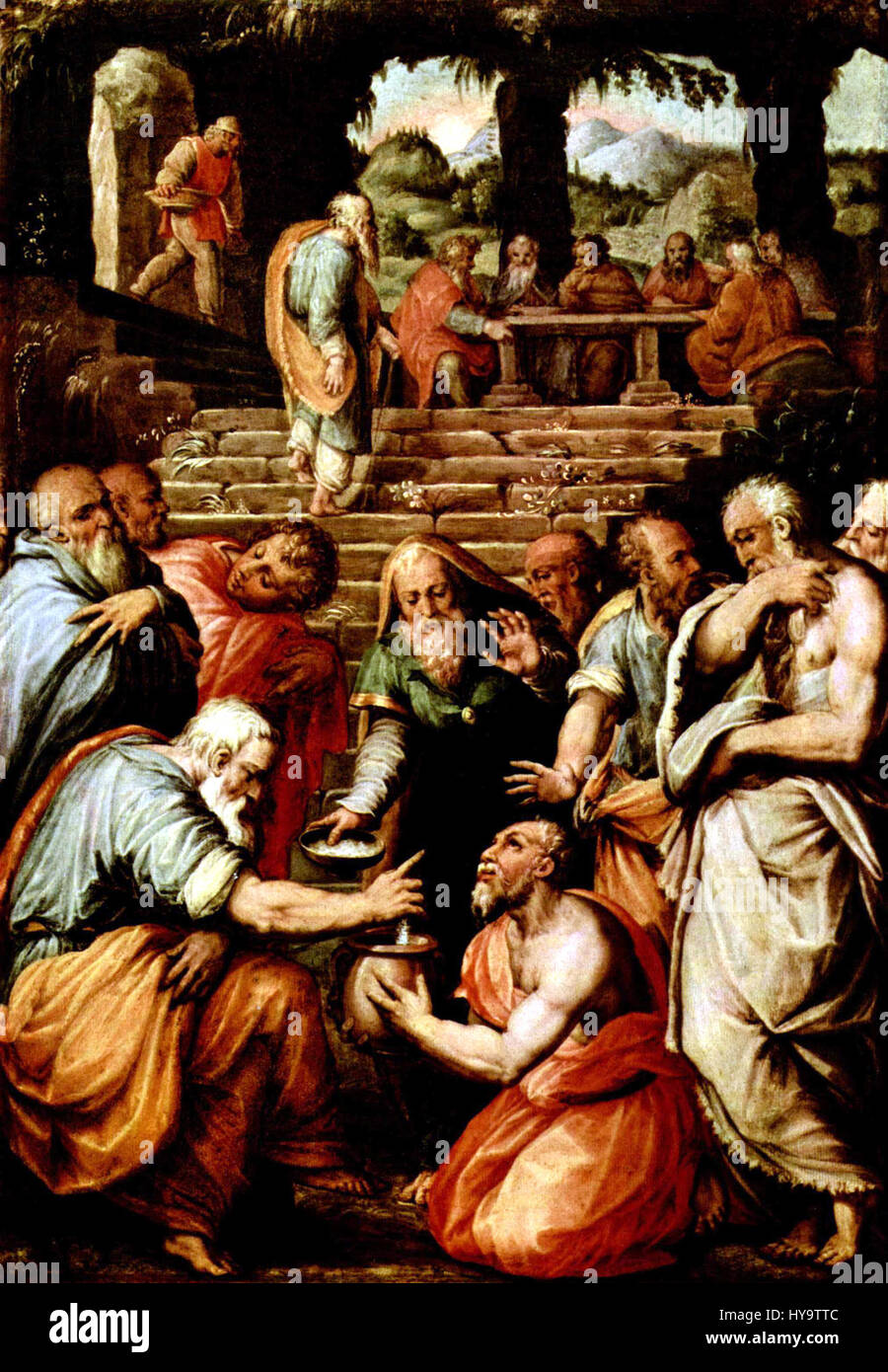 Giorgio Vasari was an Italian painter and historian known for his work ...