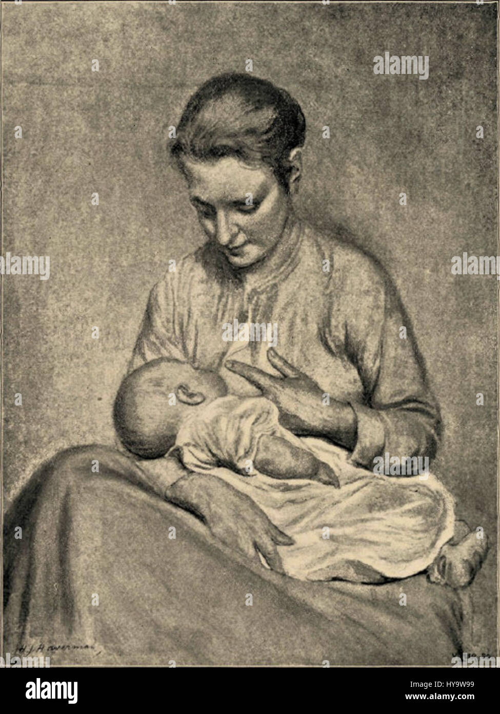 Hendrik Johannes Haverman Moederlijke (EGM 1898 1 Stock Photo Alamy