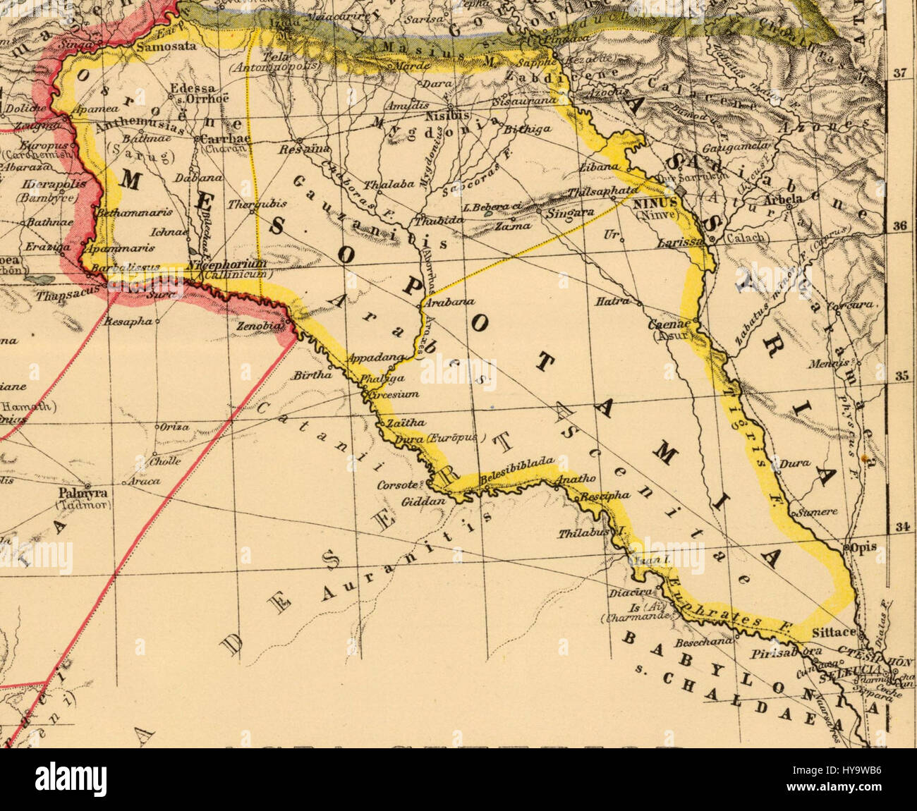 Ancient mesopotamia map hi-res stock photography and images - Alamy