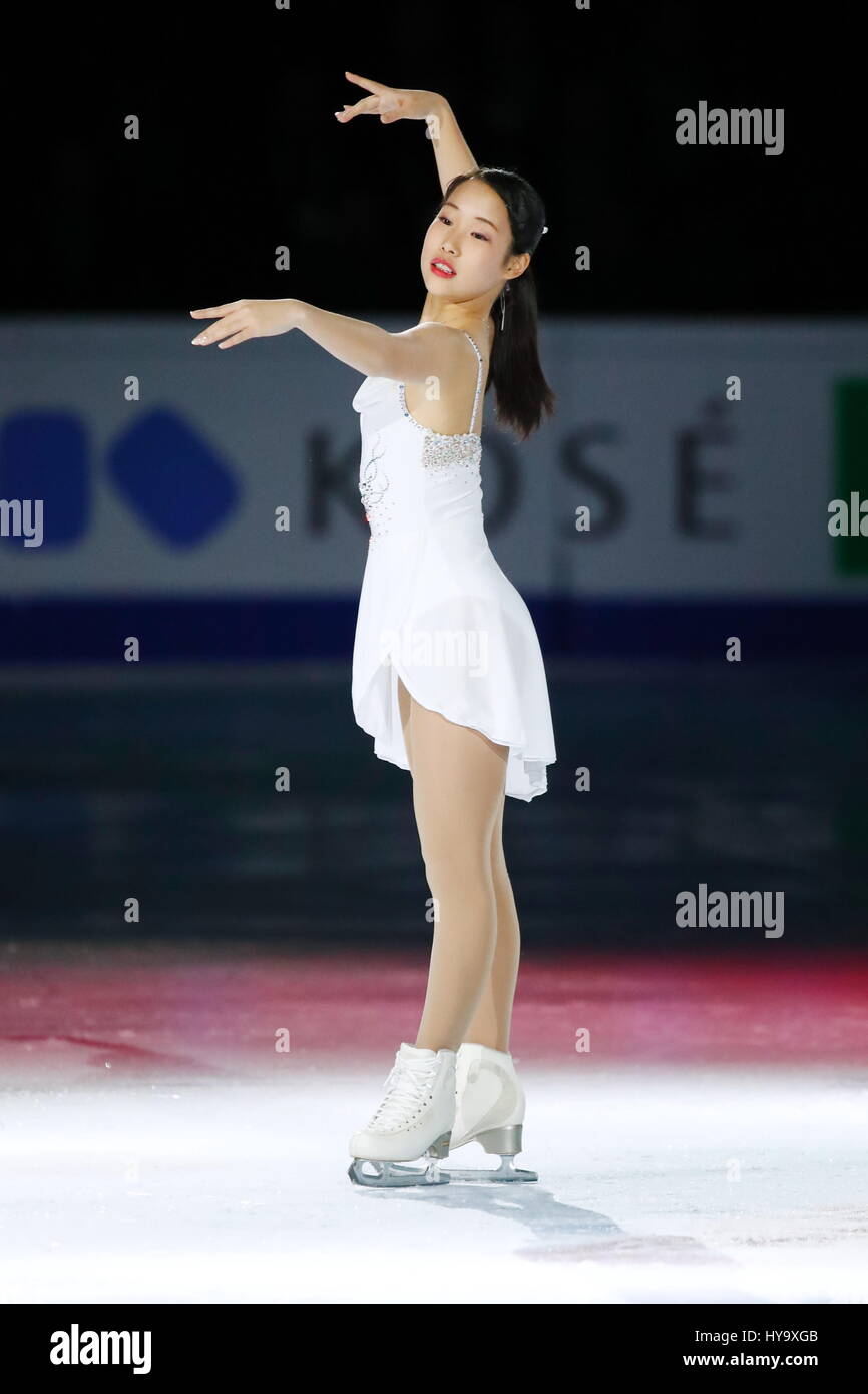 Helsinki, Finland. 2nd Apr, 2017. Mai Mihara (JPN) Figure Skating ISU