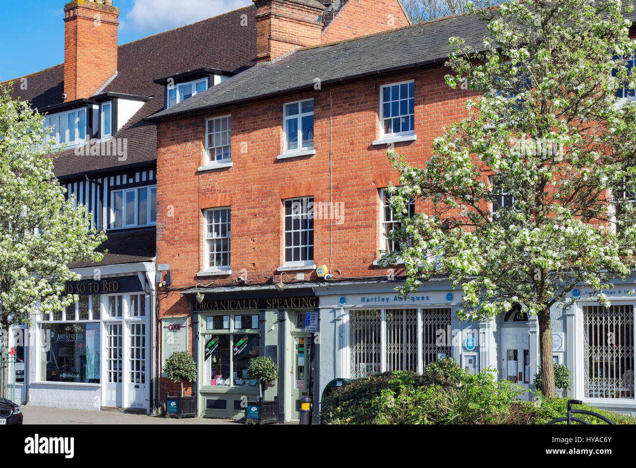 Hartley wintney high street hires stock photography and images Alamy