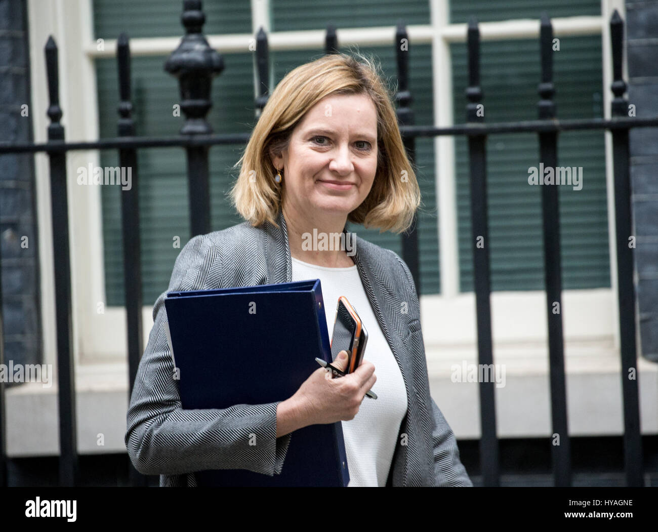 Home Secretary Amber Rudd Arrives For A Cabinet Meeting Stock Photo Alamy   Home Secretaryamber Rudd Arrives For A Cabinet Meeting HYAGNE 