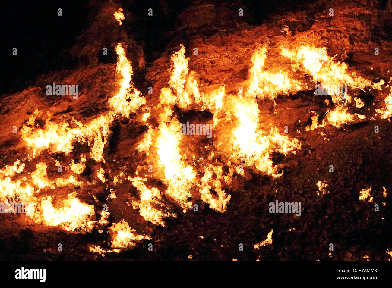 Derweze Turkmenistan Flames At The Door To Hell This