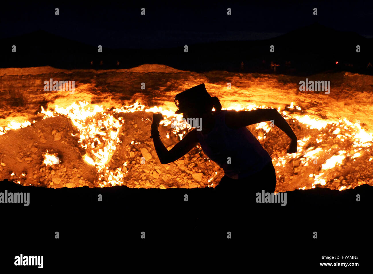 Derweze Turkmenistan Honeymooner Helen Melville Kenney Making