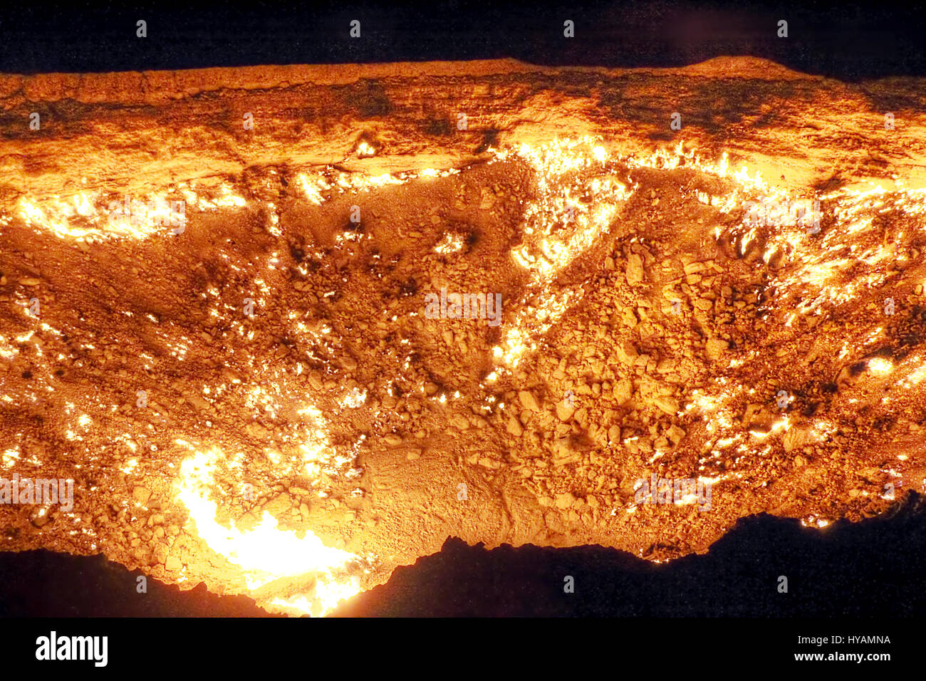 Derweze Turkmenistan Flames At The Door To Hell This