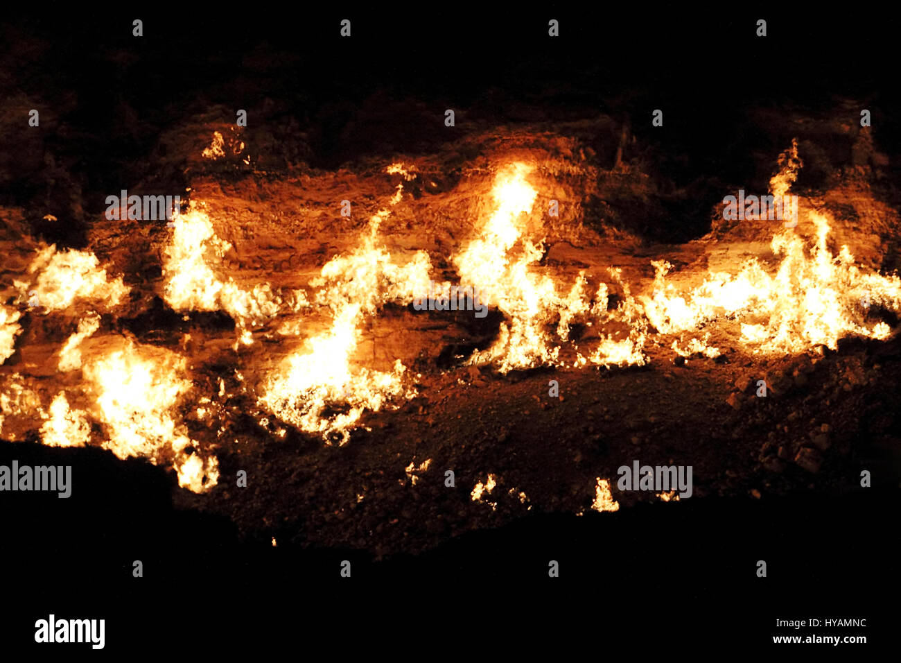 Derweze Turkmenistan Flames At The Door To Hell This