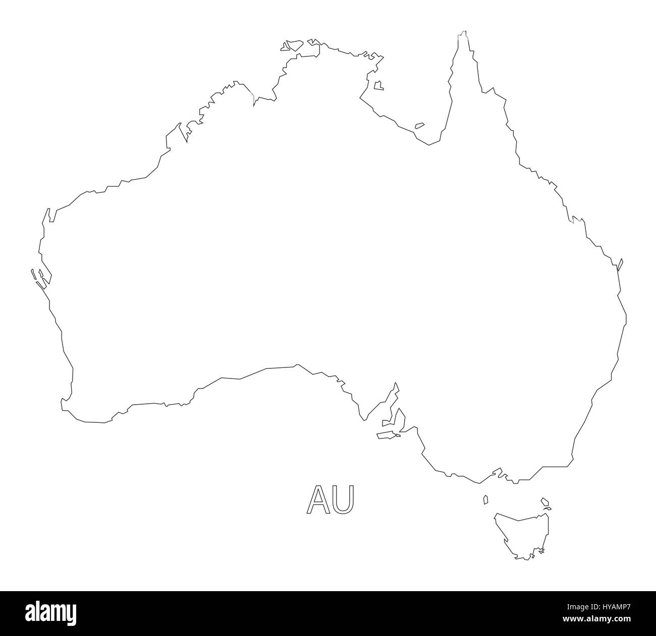 Hypothetical outlines of Austr [IMAGE]