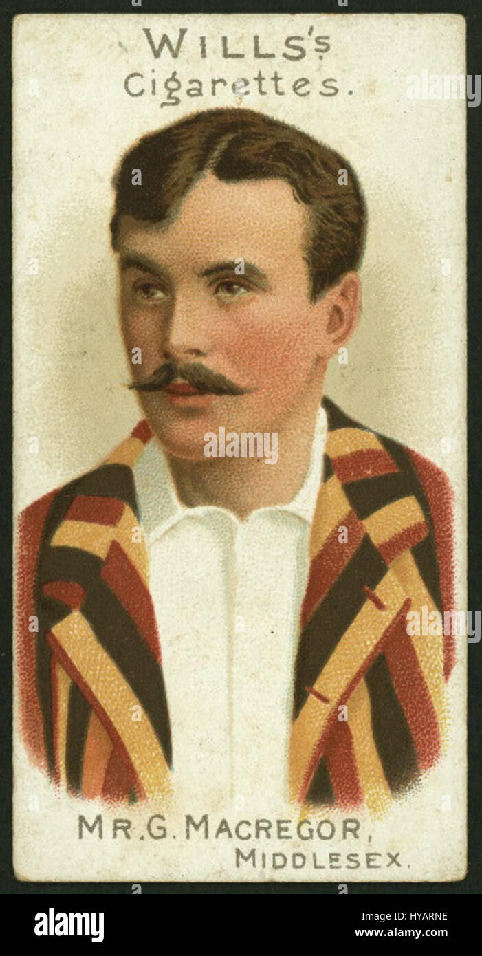 Macgregor cig card Stock Photo Alamy