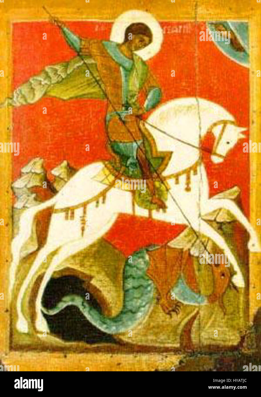 St george christian saint hi-res stock photography and images - Alamy