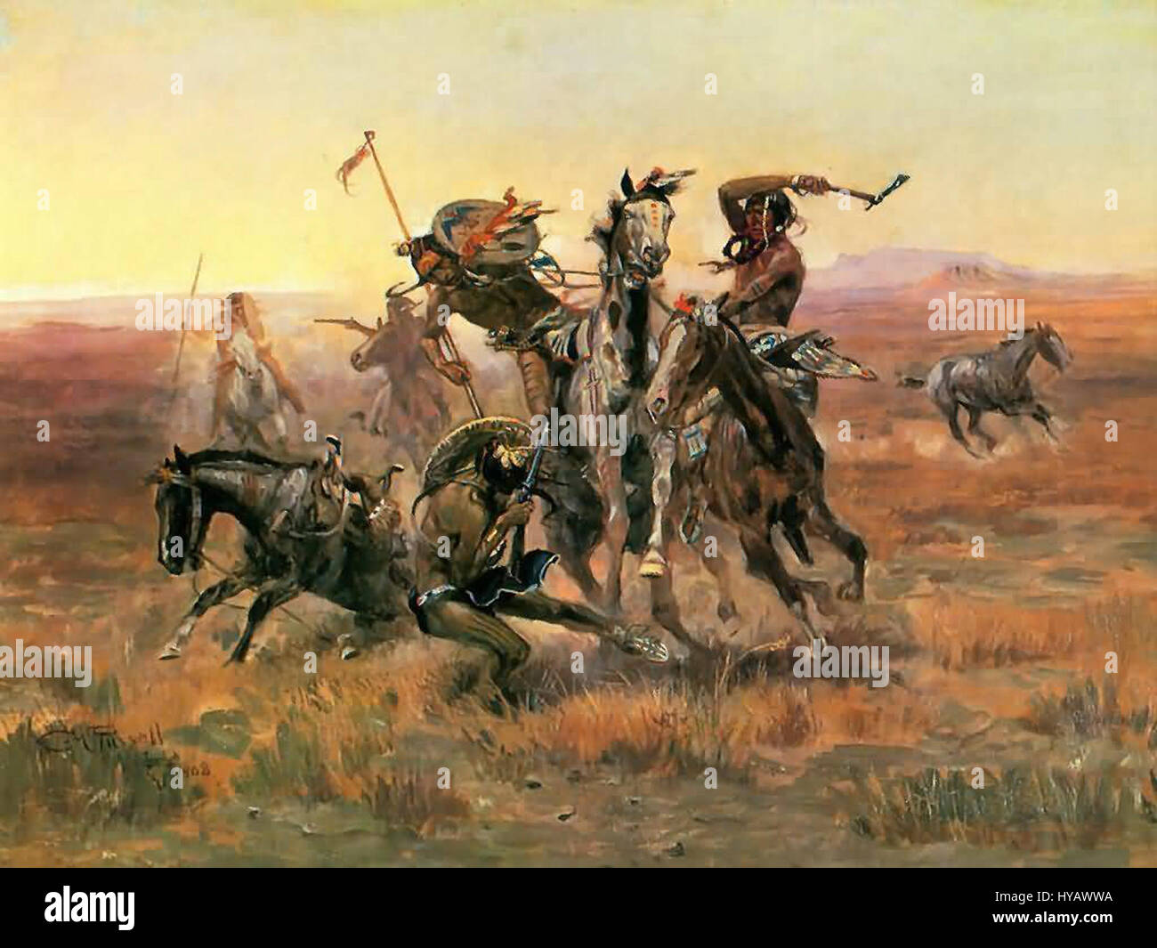 Blackfoot indians hi-res stock photography and images - Alamy