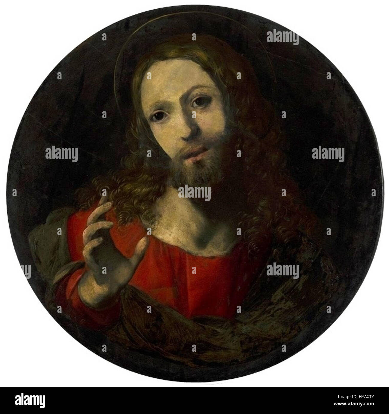 *Jesus Cristo* by Bernardino Luini portrays the figure of Jesus Christ ...