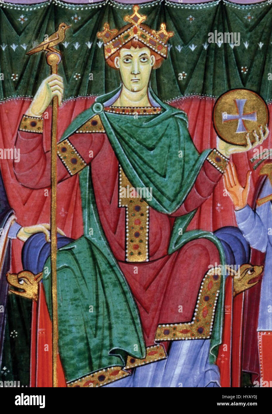 Otto III, Holy Roman Emperor Stock Photo