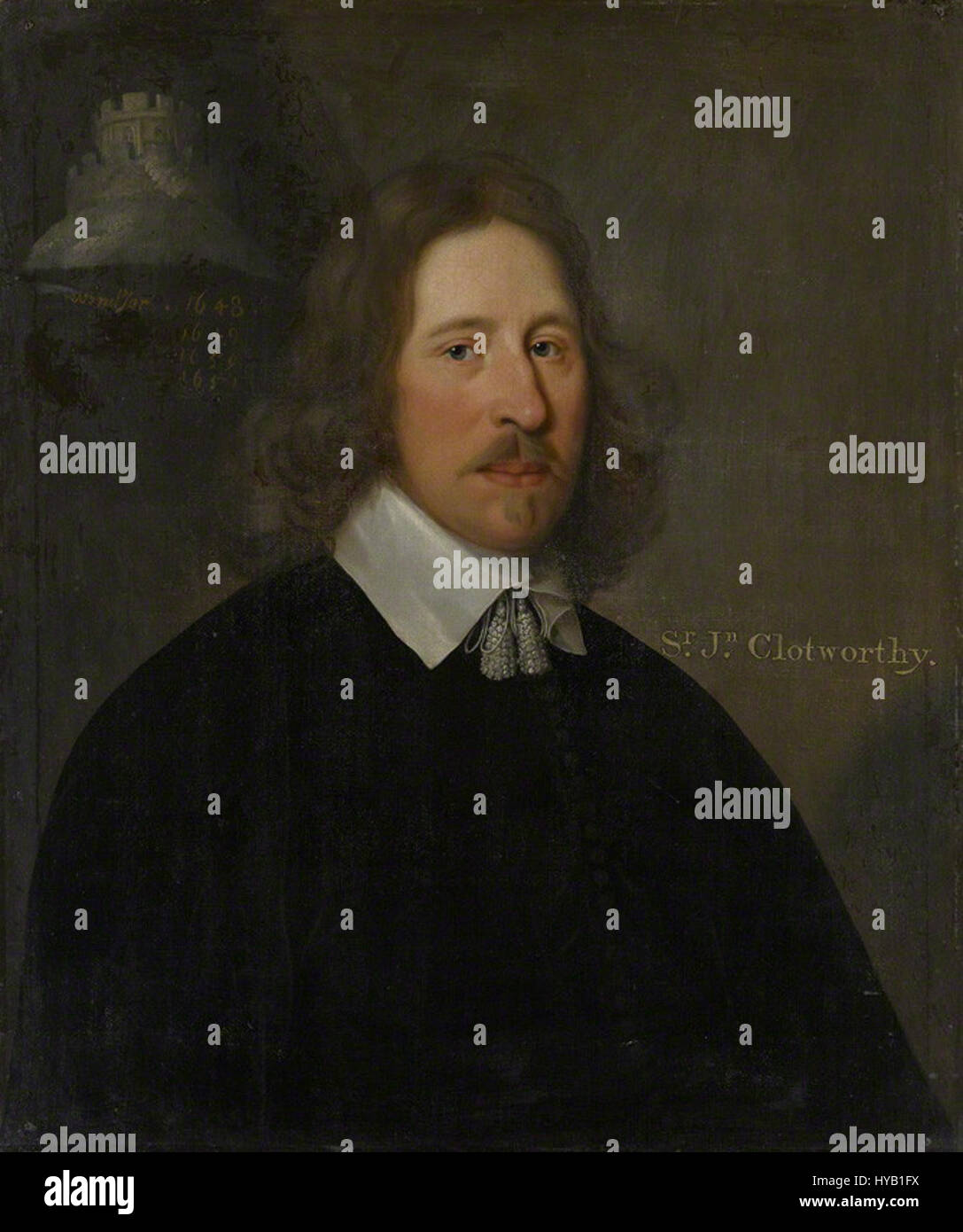 John Clotworthy, 1st Viscount Massereene from NPG Stock Photo Alamy