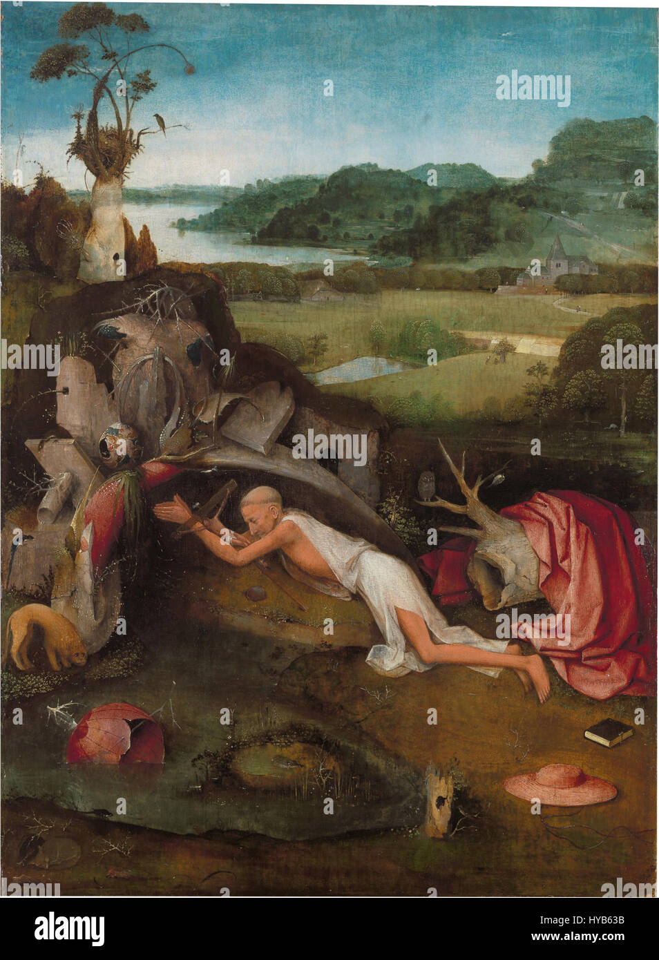 This work by Hieronymus Bosch exemplifies his unique style, combining ...