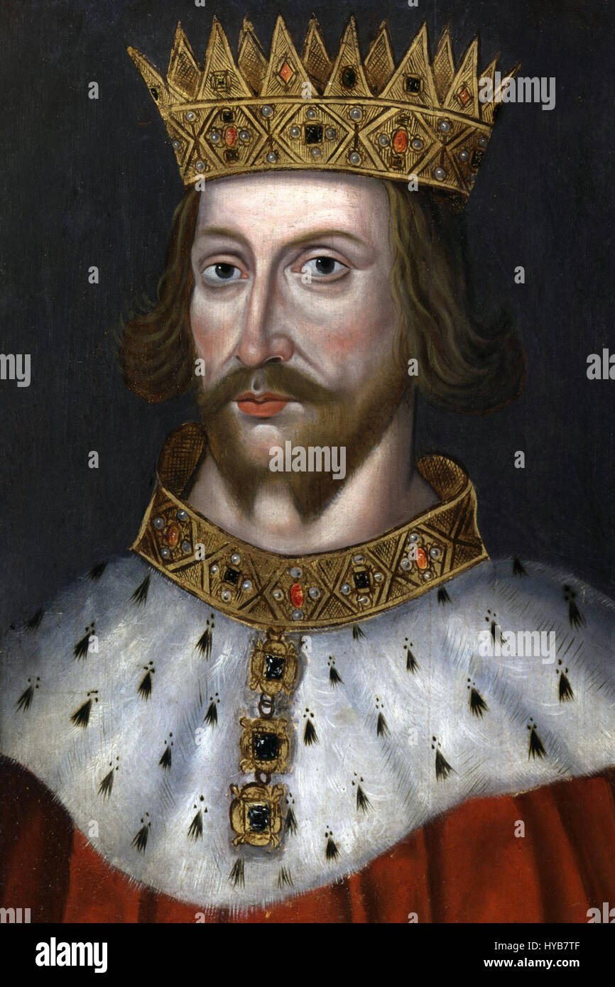 King Henry II from NPG (cropped and retouched Stock Photo - Alamy