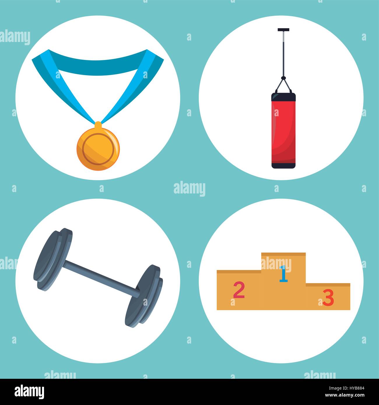 set sport equipment image Stock Vector Image & Art - Alamy