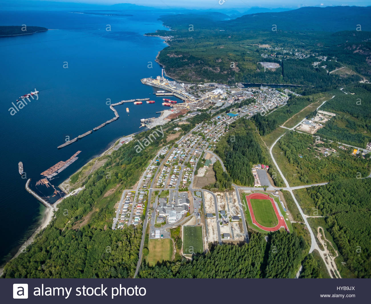 Powell River BC Canada Stock Photo 137317346 Alamy