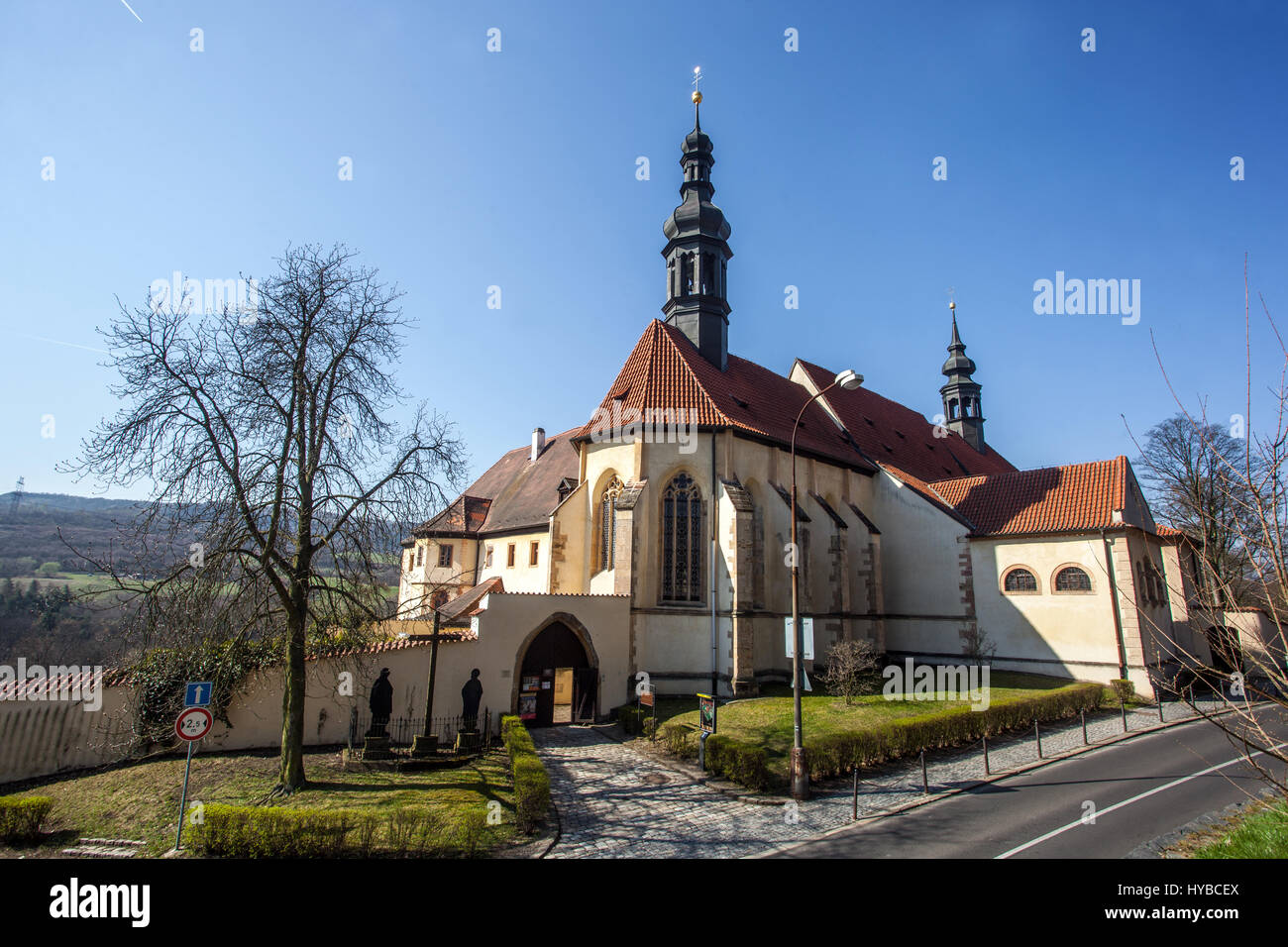 Monastery, Town Kadan, Czech Republic, Europe Stock Photo