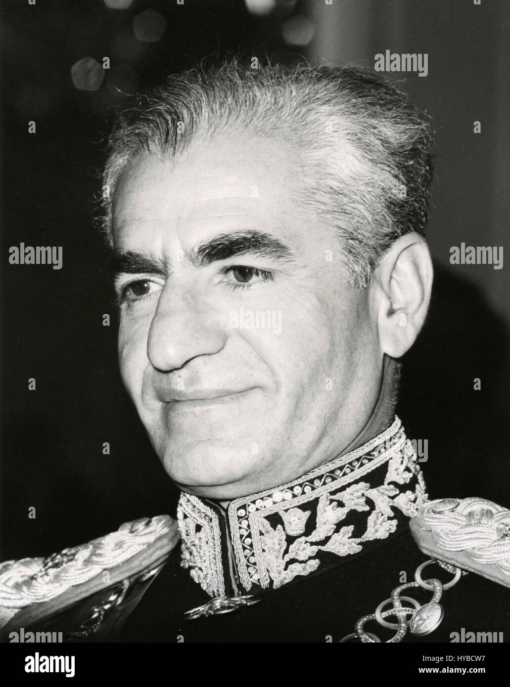 Shah Mohammad Reza Pahlavi, Tehran, Iran Stock Photo