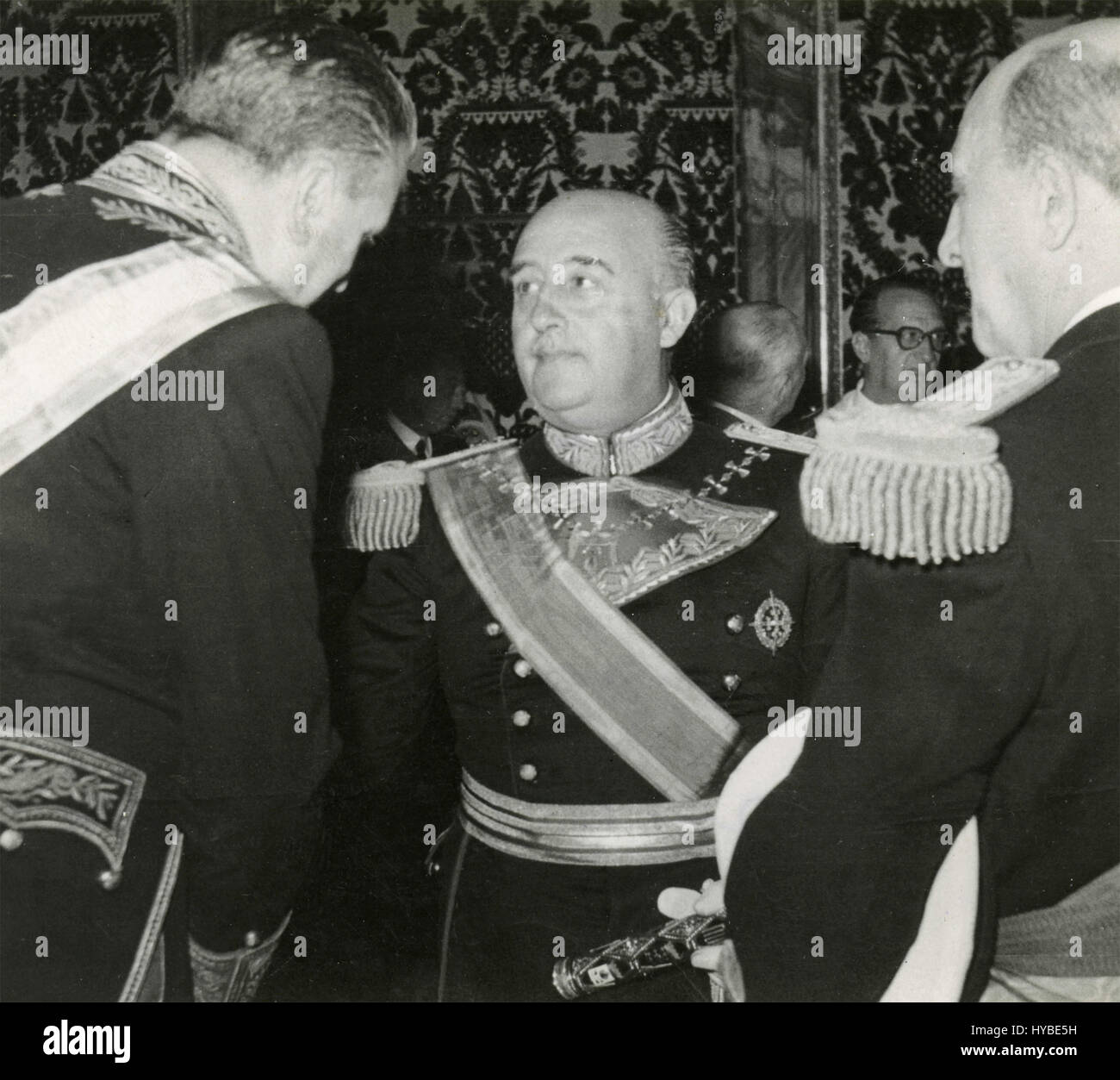 Spanish dictator Francisco Franco Stock Photo