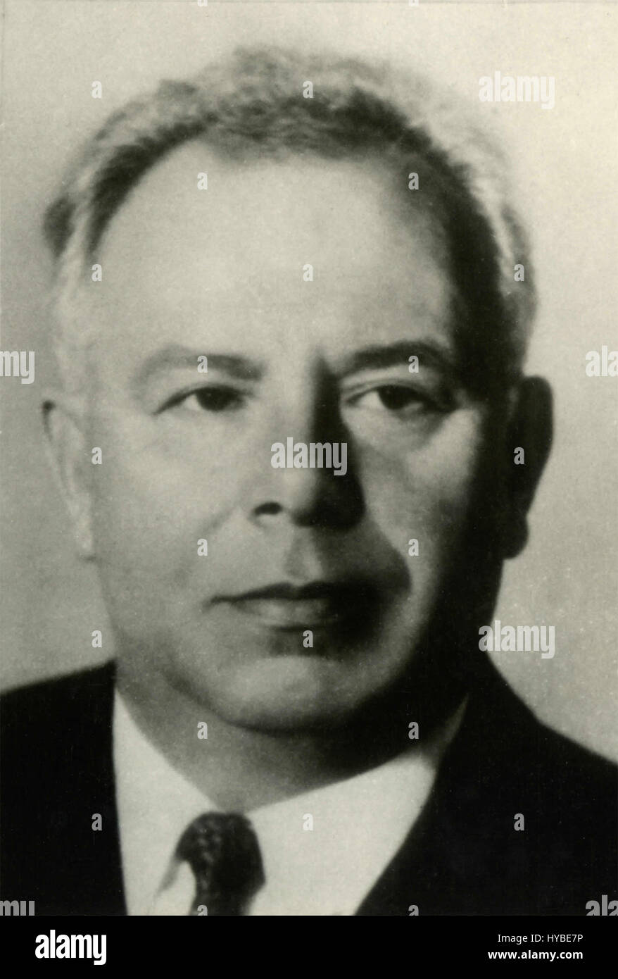 Mr. Podgorny, member of the Soviet Presidium, USSR Stock Photo
