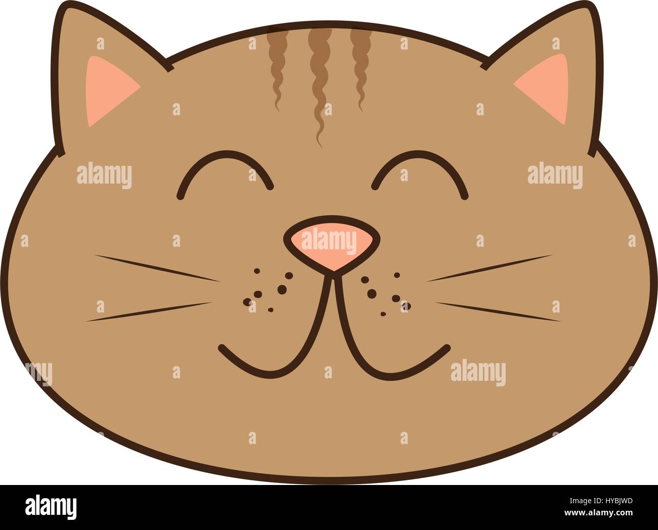 cute cat mascot icon vector illustration design Stock Vector Image ...