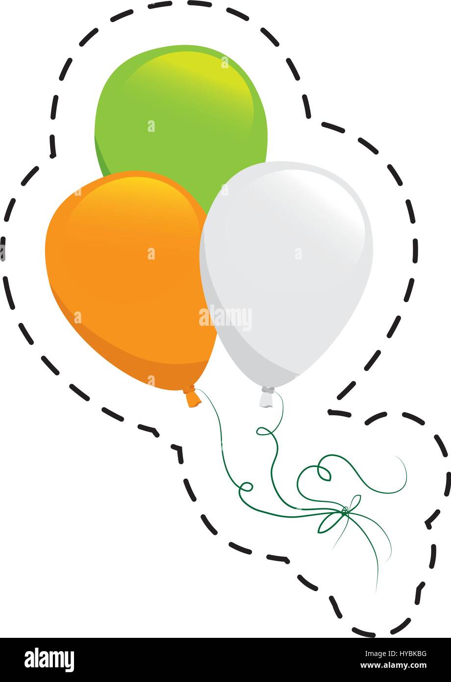 balloons air party isolated icon Stock Vector Image & Art - Alamy