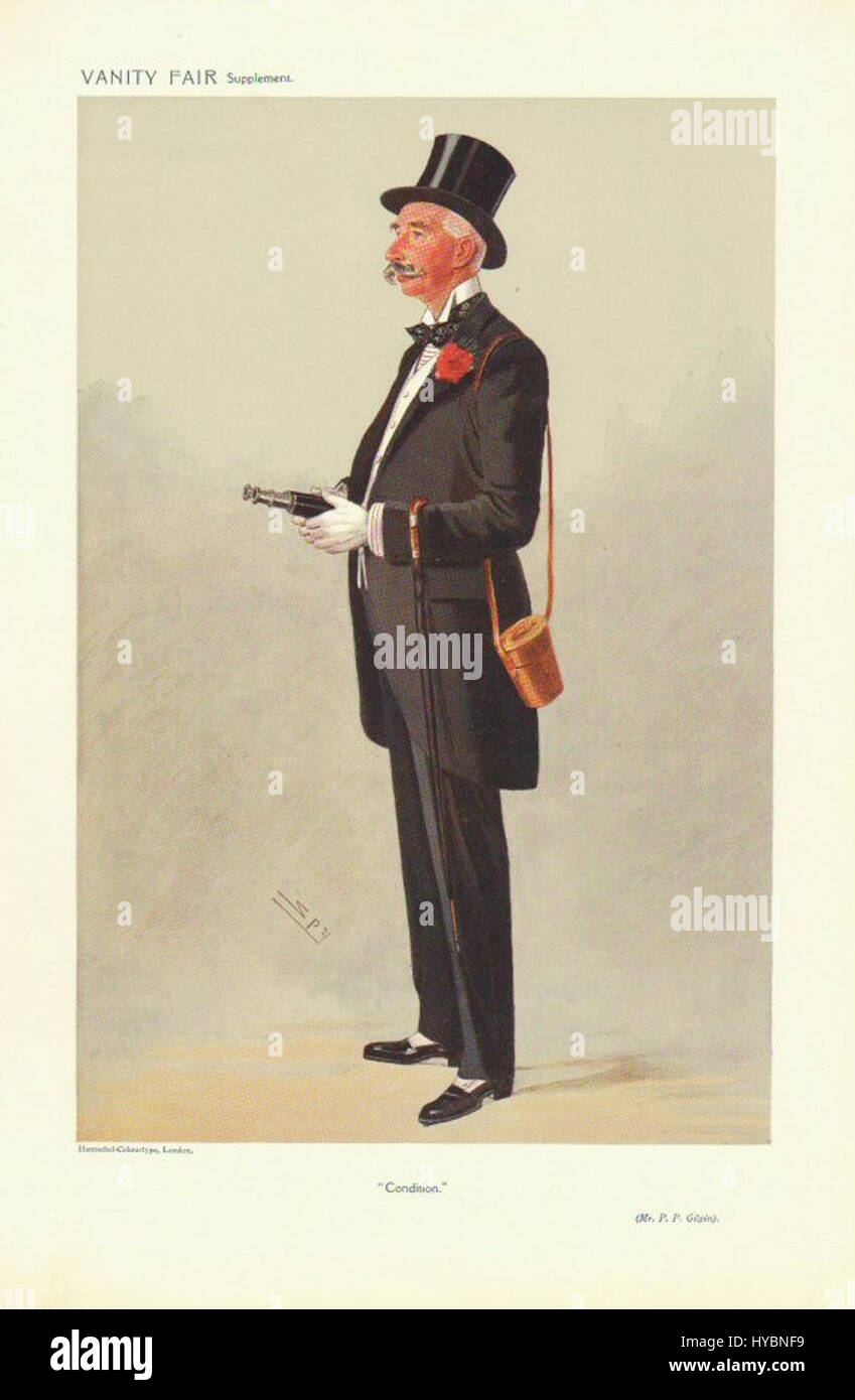 Peter Purcell Gilpin, Vanity Fair, 1908 01 01 Stock Photo