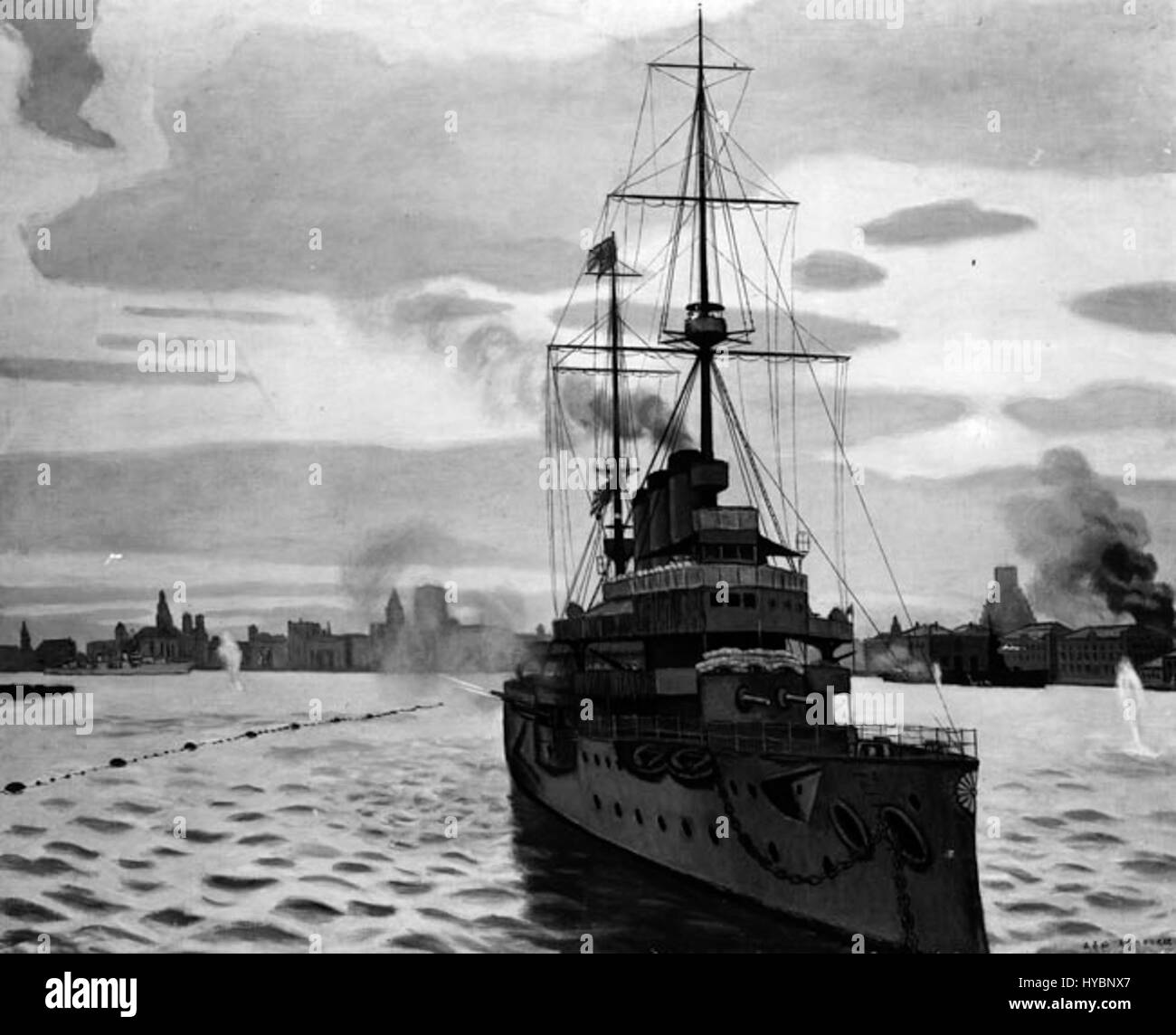 Izumo by Ishii Hakutei (National Museum of Modern Art, Tokyo) Stock Photo