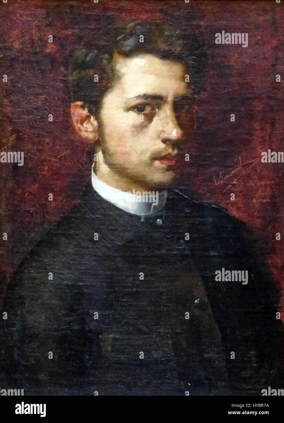 Enrique Autorretrato 1885 Stock Photo Alamy