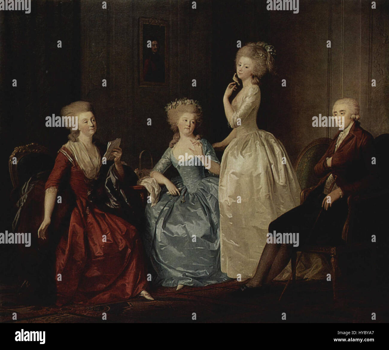 Johann Heinrich Wilhelm Tischbein 004 Stock Photo Alamy