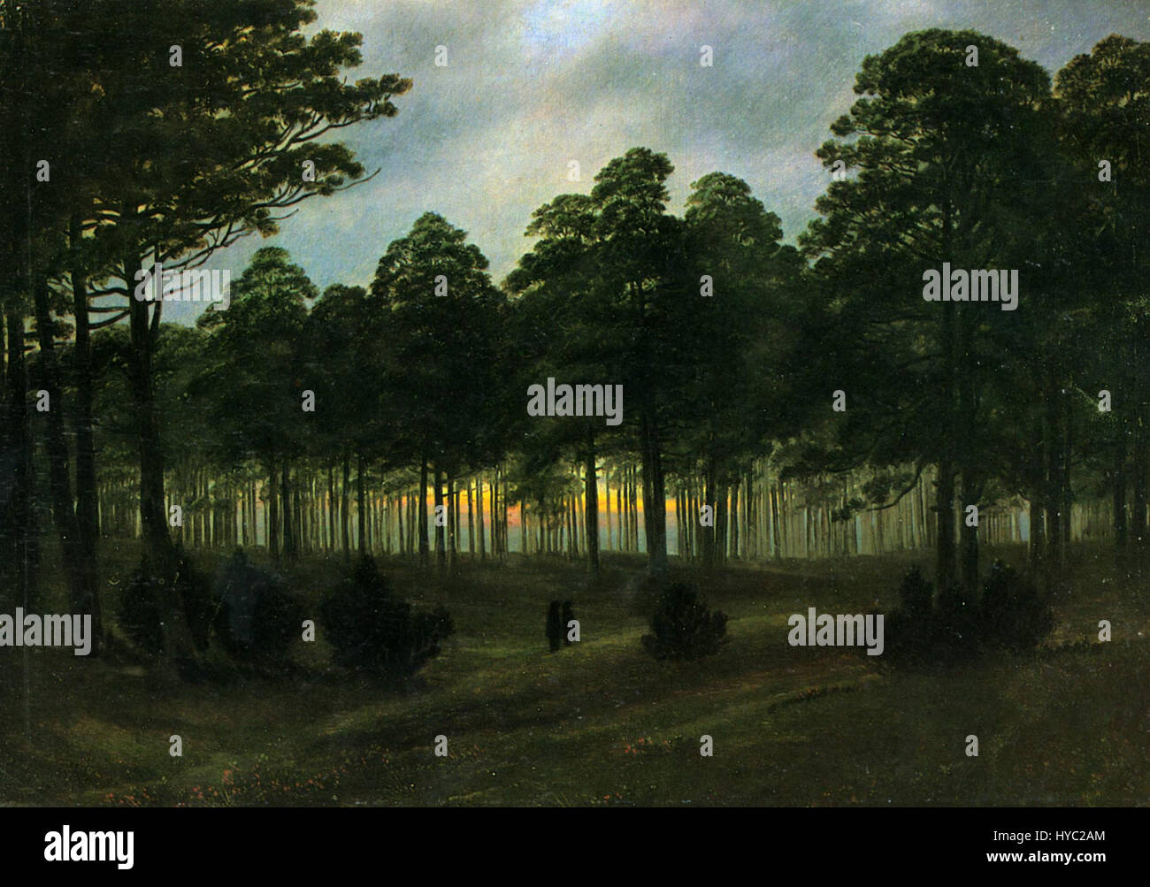 Caspar David Friedrich 008 Stock Photo - Alamy