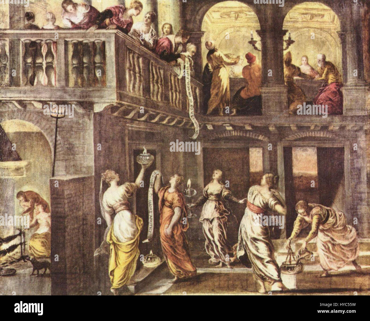 Jacopo Tintoretto was an influential painter of the